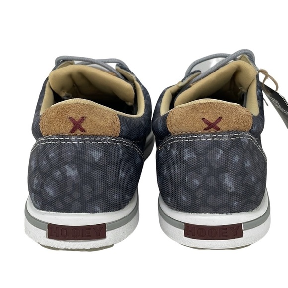 Twisted X NWT Women’s Shoe Hooey Loper Black Leopard Casual Lace Up Size 5.5 - Picture 10 of 12